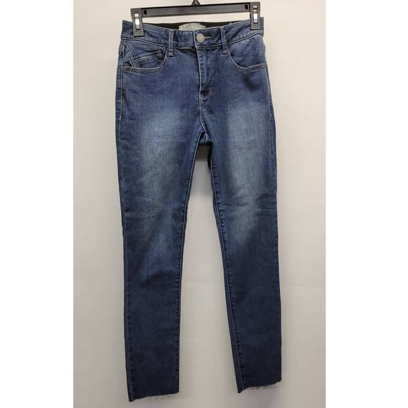 Wit & Wisdom Raw Hem Jeans Size 0 - Picture 1 of 10